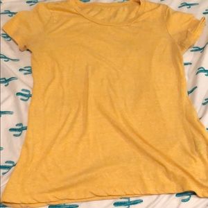 Yellow short sleeve